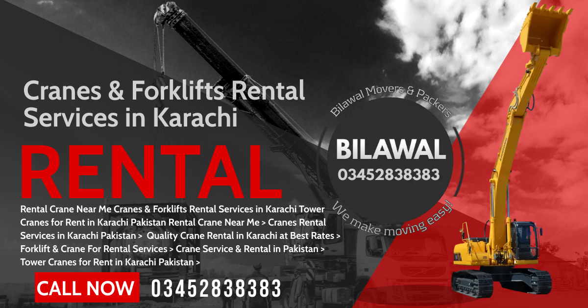 Rental Crane Near Me Cranes & Forklifts Rental Services in Karachi